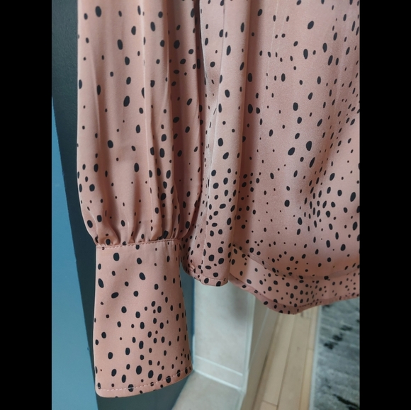 Saltwater Luxe cheetah print blouse size small - Picture 5 of 8